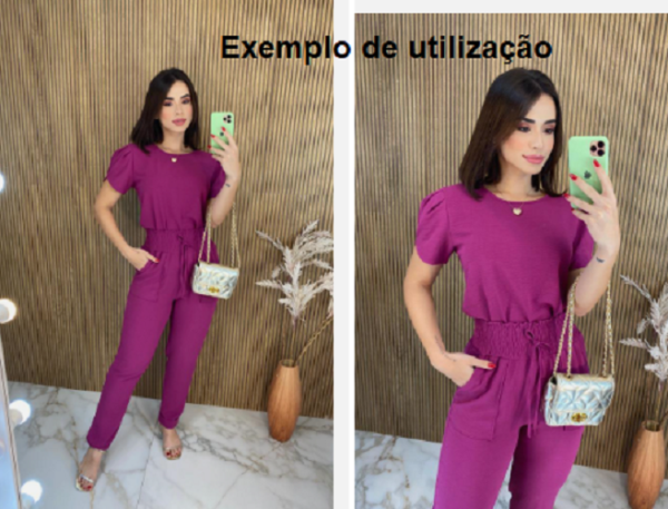 Crepe Alfaiataria New Look Largura 1,50mt - Image 2
