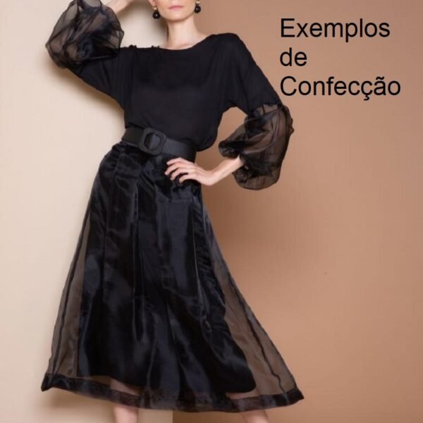 Organza Cristal Largura 1,50mt - Image 2